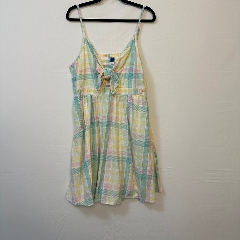 Old Navy Multicolor Plaid Dress